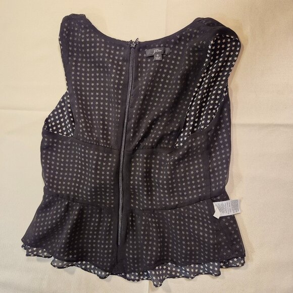 New J. Crew Sleeveless V-neck Top In Star Print - Picture 9 of 15